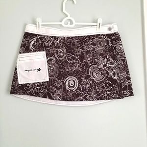 RayaSun reversible swimsuit skirt cover w/ pocket